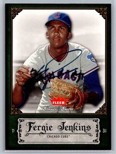 2006  Fleer Greats of the Game In Person Auto 35 Fergie Jenkins