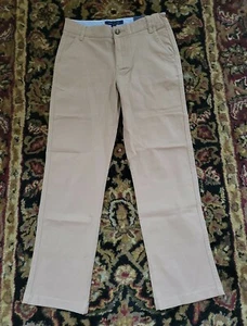 Tommy Hilfiger Big Boys Twill Chino Pants Size 16 Gold Khaki - Picture 1 of 4