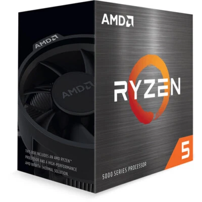 AMD Processeur bureau AM4 Ryzen 5 5500 3,6GHz 6cœurs refroidisseur furtif Wraith - Photo 1/2