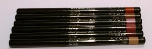 3 x Avon Ultra Glimmersticks Lip Liner Lipliner in Deep Plum - Image 1 of 1