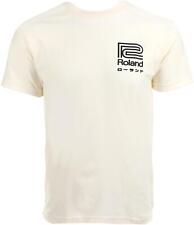 Roland Music Department Logo T-shirt - Cream, Small