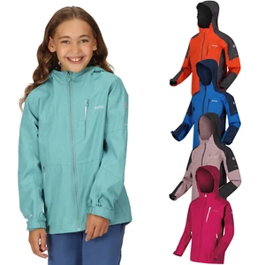 Regatta Kids Boys Girls Calderdale Waterproof Jacket Outdoor Rain Coat RRP £55 - Picture 1 of 16
