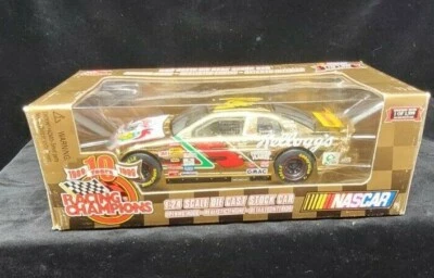 '99 10 Aniversario Carreras Campeones NASCAR Die Cast Terry Labonte Autógrafo Foto 1 de 4