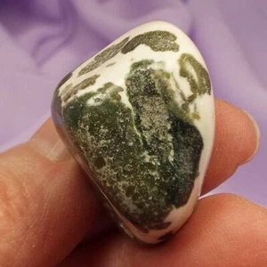 Piedra grande verde Sardonyx ""Ideal para rejillas protectoras"" 17,6 g SN48890 - Imagen 1 de 4