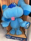 Fisher Price ‘97 Blues Clues Plush Sing Along Blue Needs Batteries They R Tired