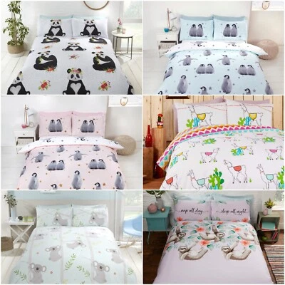 Animal Print Duvet Covers Fun Funky Easy Care Quilt Cover Bedding Sets - Image 1 of 4