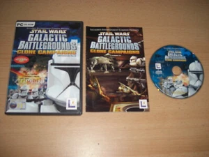 Star Wars GALACTIC BATTLEGROUNDS CLONE CAMPAIGNS Add-On Expansion Pack PC CD Rom - Bild 1 von 1