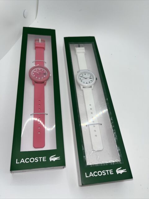 Pulseira Small Lacoste Borracha Branca para Relógio Apple Watch