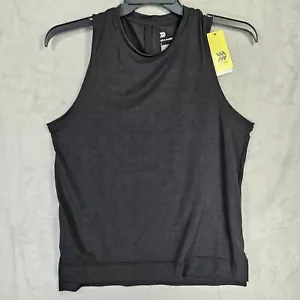 All In Motion Muscle Tank Top Womens Small Black Stretch Relaxed Fit Lightweight - Picture 1 of 11