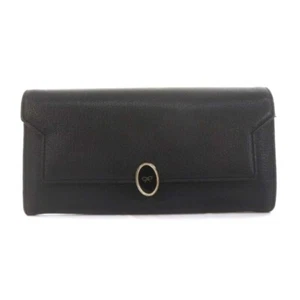 Anya Hindmarch Bathurst Bow Wallet Bi-fold Long Goat Leather Ribbon Pattern Used - Picture 1 of 9