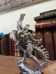 Chrom schwarz grau Alien Xenomorph, Aliens, - XENOMORPH Figur/Statue 12k Druck - Bild 1 von 13