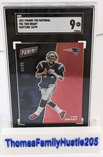 2017 Panini The National #FB1 Tom Brady Rapture Foil 15/99 SGC 9 Mint