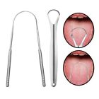 Stainless Steel Tounge Cleaner Care Hygiene Tongue Mouth Oral Dental Scraper