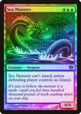 Sea Monster FOIL 9th Edition NM Blue Common MAGIC THE GATHERING CARD ABUGames
