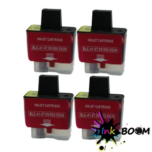 Cartucho de tinta 4M se adapta a Brother LC41 DCP-110C MFC-3340CN 620CN IntelliFax-1840C - Imagen 1 de 1