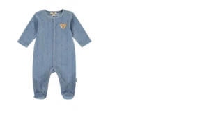 Steiff Gots Nicki jumpsuit / full suit, stonewash size 62 - Picture 1 of 1