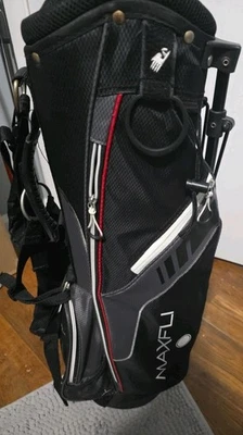 bolsa de golfe maxfli 31 polegadas 8 polegadas 5,5 polegadas 5 divisórias 4 bolsos com zíper - Imagem 1 de 4