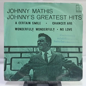 JOHNNY MATHIS /A CERTAIN SMILE /WONDERFUL ! WONDERFUL / THAI EP 7" THAILAND - Picture 1 of 6