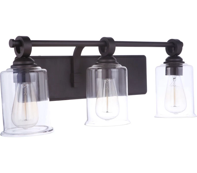 Arandela de parede para área externa Romero artesanal, 3 luzes 180 Watts totais, café expresso - Imagem 1 de 1