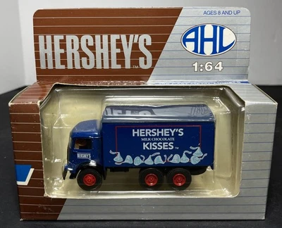 Hartoy AHL Mack Hershey's Kisses Blue Delivery Truck 1:64 Die Cast CJ H02010 NIB - Image 1 of 4