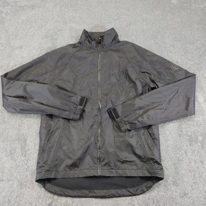 Fox Jacket Mens Small Black Nylon Windbreaker Cycling Breathable - Picture 1 of 12