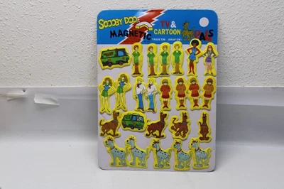 Juego de imanes de refrigerador hinchados Scooby-Doo vintage 25 piezas exhibición de tienda Foto 1 de 4