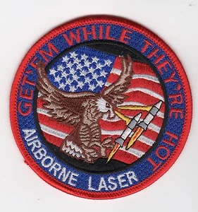 Airborne Laser (ABL) Get'em While They're Hot BC Patch Cat No C6108 - Picture 1 of 1