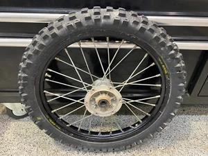 2001-2015 KX85 KX 85 EXCEL Front Rear Wheel Set Hub Rim Spoke Tire Center #17 - Picture 1 of 10