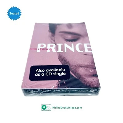 Prince - Pink Cashmere Single Cassette Tape (1993) w/ Hype Sticker SEALED - Image 1 of 4