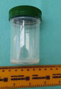 90ml very strong s/top plastic storage container/tub/jar- leakproof 5,10,20,40 - Picture 1 of 4