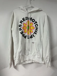 NOAH X RED HOT CHILI PEPPERS Hoodie Limited Edition Size Large White Rare - Picture 1 of 14