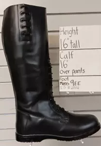 Botas de patrulla de motocicleta para hombre talla 9 EE - Imagen 1 de 3