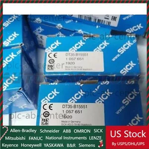 NEW Sick DT35B15551 DT35-B15551 1057651 Laser Ranging Photoelectric Sensor - Picture 1 of 6
