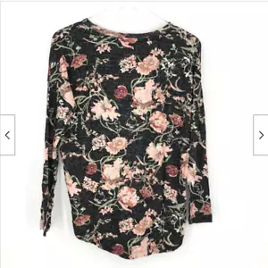 Well Worn Womens Long Sleeve Blouse Top(VINTAGE FLORAL,M) NWT - Picture 1 of 2
