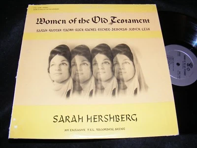 F.E.L. LP Oddity Jewish WOMEN OF THE OLD TESTAMENT Sarah Hershberg 1968 - Image 1 of 2