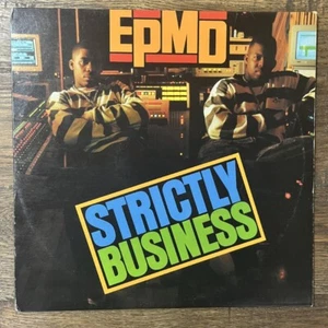 EPMD Strictly Business LP Hip Hop 1989 Reissue Vinyl LP LPRE-82006 - Picture 1 of 6