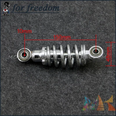 Amortiguador Suspensión Trasera Para Bicicleta E-Bike ATV Scooter Suciedad Bicicleta Eléctrica Foto 1 de 4