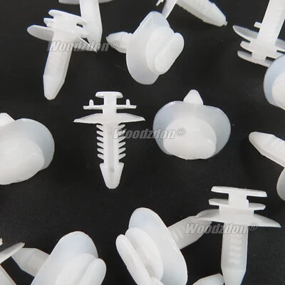 100 Pcs New Interior Door Trim Plastic Panel Retainers Clips Fits For GM Vehices - Image 1 of 3