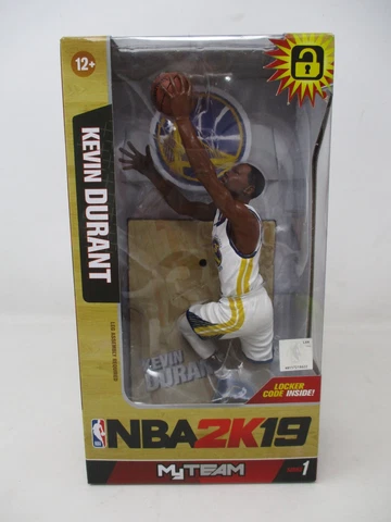 McFarlane Toys NBA Series 1 Golden State Warriors Kevin Durant - White Uniform Cover