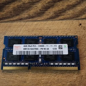 Hynix HMT351S6CFR8C-H9 1x4GB PC3-10600S-9-11-F3 DDR3-1333MHz Laptop Memory RAM - Picture 1 of 2