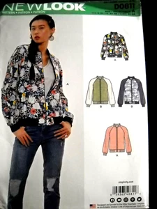 New Look D0811 Jacket Misses size 6-18 Sewing Pattern * - Picture 1 of 2