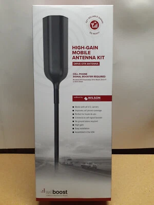 Weboost RV mobile home antenna for signal Booster to improve T-Mobile service - Image 1 of 4