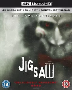 JIGSAW - The Game Continues Saw Horror Franchise (2017) New 4k Ultra HD Region B - Picture 1 of 1