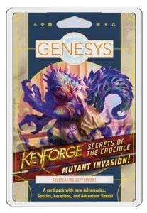 Genesys Roleplaying Game Secrets of The Crucible Mutant Invasion Adversary Deck - Picture 1 of 4
