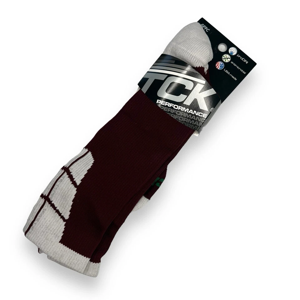 Calcetines TCK Performance Gris Borgoña Talla X- Grande 12-15 Foto 1 de 3