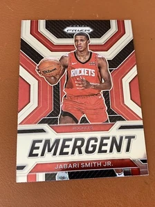 2022-23 Panini Prizm - EMERGENT #26 Jabari Smith Jr. Rookie Card Houston Rockets - Picture 1 of 1