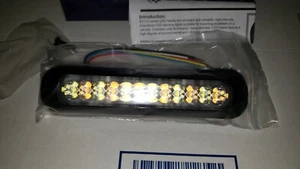 Ecco Safety Group ED3755-AW Dual Color Led Surface Mount Warning Lights Pair(2) - Picture 1 of 5