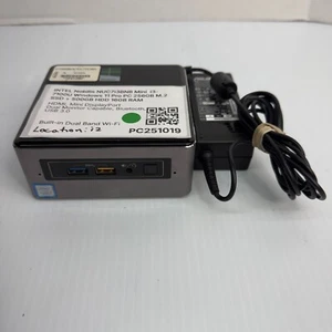 Intel NUC NUC7i3BNB Core i3 Windows 11 Pro Mini PC 256GB + 500GB 16GB HDMI Wi-Fi - Bild 1 von 7