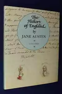 THE HISTORY OF ENGLAND Jane Austen A FACSIMILE Hardcover Book - Picture 1 of 12