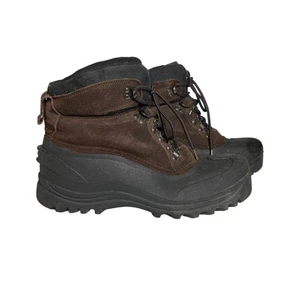 Itasca Thinsulate Hunting Boots Mens Size 12 Brown Leather Upper Suede - Picture 1 of 11